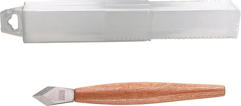 Marking Knife with Plastic Protector, Marking Gauge Woodworking, Premium Woodworking Tool with High Speed Steel Sharp Blade, Beautiful Rose Wood H...