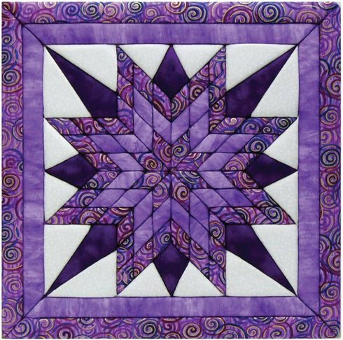 Quilt Magic No Sew Wall Hanging Kit - Starburst...