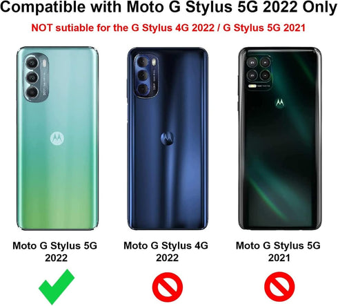 for Moto G Stylus 5G 2022 Case Cute 3D Camera with Rotating Ring Grip Holder Kickstand Lanyard Teens Girls Women Soft Silicone Rubber Cover for Mo...