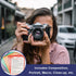 DSLR Cheat Sheet for Canon, Nikon, Sony, Camera Accessories Quick Reference Cards Photography Guides & Tips: Settings, Exposure, Modes, Compositio...