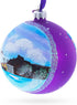 Blue Lagoon, Iceland Glass Ball Christmas Ornament 4 Inches...