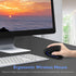 Neises Bluetooth Ergonomic Mouse for iPad, MacBook, Laptop - Rechargeable, Adjustable DPI, Silent Click...