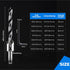 amoolo Countersink Drill Bits Set 7Pcs, Counter Sink Drill Bit for Wood, Woodworking High Carbon Steel Carpentry Bit with Chamfering Combination P...