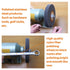 Deburring Wheel, Nylon Fibre Buffing Wheels, 6 inch 9P Hardness. for Bench Grinder Buffing Machine Polishing Stainless Steel, etc.. 180 Grit, 1/2 ...