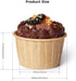 Parchment Brown Cupcake Liners 100pcs Standard Size, Muffin Baking Wrapping Packaging Cups,Holders Paper, Heavy Duty Greaseproof Wrappers for Wedd...
