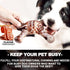 BYMQ Super Tough Dog Chew Toys - for Aggressive Chewers Large Breed,Dog Toys, Bone Toy Nylon Durable Dogs Extreme, Real Beef Flavor to Keep Busy...