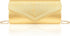 Larcenciel Women's Evening Handbags, Fashion PU Leather Envelope Clutch Purse w/Chain for Date Night Wedding Cocktail Party...
