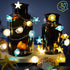 1 Pcs Ocean Beach Themed Sea Life Cute Fairy Decorative String Lights 10 FT 30 LEDs, 8 Light Modes Battery Operated, Starfish and Seashell Design ...