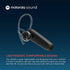 Motorola Sound HK126 Bluetooth Earpiece - in-Ear Wireless Mono Bluetooth Headset with 8-Hour Talk Time, Voice Assistant Compatible, Connects to 2 ...