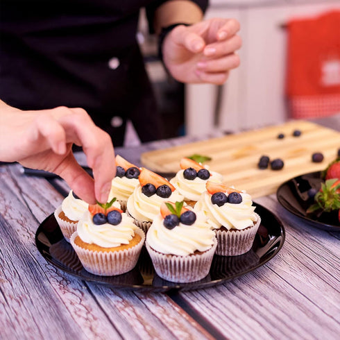 Caperci 500 Count Mini Cupcake Liners White Muffin Liners Greaseproof No Smell Small Cupcake Wrappers Baking Cups...