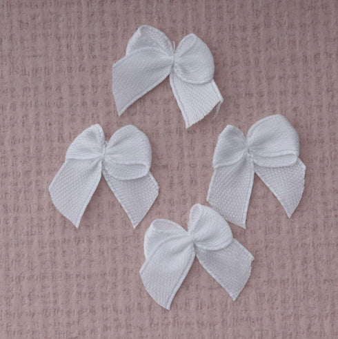 Sowaka 50 Pcs Mini Satin Ribbon Bow 0.9 Inch Small Soft Cute Elegant Bows for Craft DIY Making Kit Art Scrapbooking Sewing Christmas Gift Wedding ...