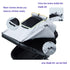 Stroller Sun Shade Universal Baby Stroller Cover for Sun Bassinet Blackout Cover (0-6m) Sunshade Visor Wind Cover Blocks Sun's Rays - Gray...