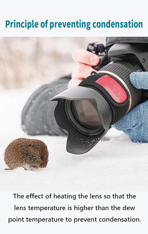 Lens Heater?LOSHARP Dew Heater for Camera Lens USB Lens Heater Warmer for Heating and defogging of Camera and Observation Mirror in Extremely Cold...