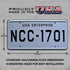 USS Enterprise | NCC-1701 | Metal Stamped License Plate...