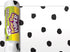 Teacher Created Resources Fun Size Black Painted Dots on White Better Than Paper Bulletin Board Roll Large...