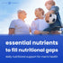 NutraChamps Men's Multivitamin Gummies | Vitamins A, B, C, D, E, Biotin, Folic Acid | Daily Multivitamin for Men | Chewable Men's Gummy Multivitam...
