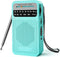 Portable Radio AM FM, Goodes Transistor Radio with Loud Speaker, Headphone Jack, 2AA Battery Operated Radio for Long Range Reception, Pocket Radio...