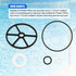 6Pcs Pool Filter Parts Spider Gasket Kit, SPX0710L O-Ring Pool Valve Gasket SP0714T SPX0714CA Pool Pump Replacement Seal Parts for Hayward Vari-Fl...