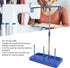 Sewing Machine Spool Stand, Blue Household Plastic Sewing Supplies, Sewing Machine Accessory for Quilting, Home Embroidery, Hemming, Simple Assemb...