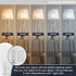 LUXRITE A19 LED Light Bulb 75 Watt Equivalent, CRI90, 5CCT Selectable 2700K 3000K 3500K 4000K 5000K, Dimmable, 1100LM, Standard LED Light Bulbs 11...