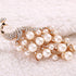 Vintage Peacock Brooches For Women Animal Rhinestone Simulated Pearl Brooch Pin Jewelry Accessories...