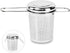 Tea Infuser,Stainless Steel Tea Steeper Fine Mesh Filters, Large Capacity Tea Strainer With Folding Handle And Lid,Hanging On Teapots Mugs Cups To...