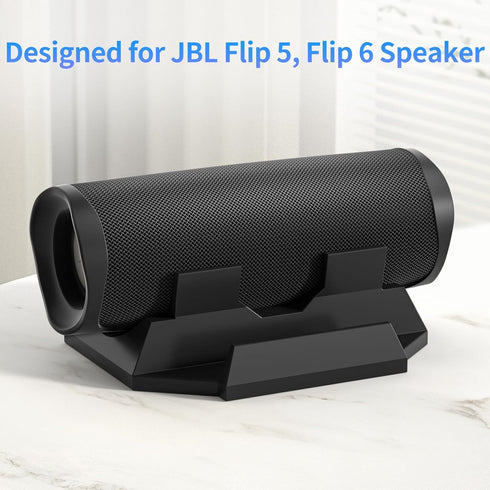 Heavy-Duty Desktop Speaker Stand for JBL Flip 5, Flip 6 Speaker and Smartphone to Saving Space Table Stand for JBL Flip 5, JBL Flip 6 Desk Stand H...
