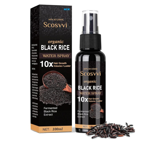 Rice Water For Hair Growth Serum: Hair Loss Treatments For Women And Men - For Dry Damaged Hair With Castor Oil Ginger And Fermented Rice - Hair G...