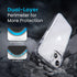 Speck Clear iPhone 14 & iPhone 13 Case - Drop Protection, Scratch Resistant & Anti-Yellowing Dual Layer Case for iPhone 14 & iPhone 13 Case for 6....