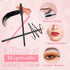 Disposable Makeup Applicators Kit with Triangle Puff Mixing Palette, Artist Supplies Disposable Mascara Wands, Lip Brushes, Hair Clips Powder Puff...