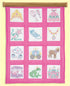 Jack Dempsey Quilt Blocks 9" Princess, 12pc...