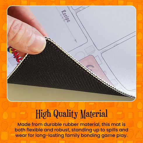 Hasty Baker Premium Playmat for The Family Card Game, 2-6 Players...