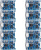 CHENBO 10 Pcs 5V Micro USB 1A 18650 TP4056 Lithium Battery Charging Board with Protection Charger Module...