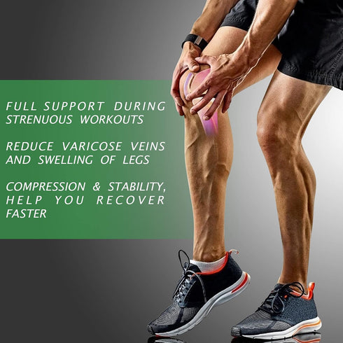 beister Full Leg Sleeve, Knee Braces for Knee Pain Women & Men, Knee Compression Sleeves, Knee Support for Meniscus Tear, ACL, Arthritis, Joint Pa...