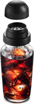 Godinger Cocktail Shaker, Martini Shaker, Italian Made Glass Bar Shaker, 19oz...