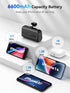NEWDERY Mini Portable Charger for iPhone, 6600mAh Fast Charging Power Bank, Small Travel Battery Pack Compatible with iPhone 13/14/11/12 Pro Max/i...