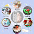 Large Size Newborn Sleeping Baby Mold Silicone Fondant Cake Decoration Cupcake Toppers for Baby Shower...