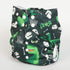 2 to 7 Years Old Junior Big Cloth Diaper Pocket Reusable Washable Baby Toddler (Green Dinosaurs)...