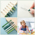 Aesthetic Stationery Set School Supplies Sticky Notes Set 6 Mini Correction Tapes 6 Retractable Black Ink Pens 0.5mm Fine Point Paper Corrective P...