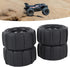 4Pcs RC Car Beach Tires,Universal Rubber Plastic RC Desert Wheels for 1/14 1/16 1/18 RC Car...