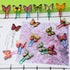yueton 54 PCS Cute Butterfly Paper Clips Creative Cartoon Bookmarks Lovely Animal Binder Clips Wood File Document Clamps for Office Supplies Birth...