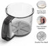Flour Sifter for Baking, Crank Flour Sifter with Professional Fine Mesh Baking Sifters, One Hand Press Crank Sifter for Baking, Premium Flour Siev...