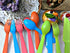 Kids Cutlery Set - Jawbush 9 Pcs Plastic Toddler Utensils Forks and Spoons with Knives for School Lunch Box Camping or Travel, Reusable Kids Silve...