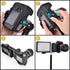 Dual Flash Bracket 8in/20.3cm Camera Mount Tripod Bracket with 1/4 Screw Hot Shoe Flash Light Bracket for LED Light Microphone 3D Stereo Stereosco...