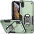 Case for iPhone Xs Max Case Kickstand Holder Built-in Magnetic Car Mount Shockproof Camera Protective Case for iPhone Xs Max Phone Case (Green)......
