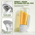 Oil Spray Bottle, 2 in 1 Oil Spray and Oil Container, 470ml/ 16oz Olive Oil Spray Bottle,Cooking Oil Spray Glass for Used for Air Fryer, Baking, G...