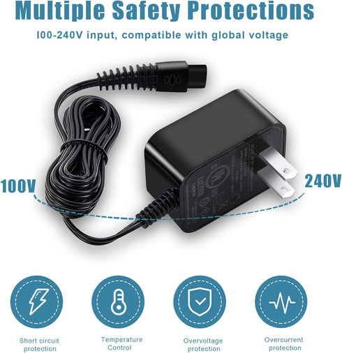Replacement Charger Compatible with Bissell 2390A Charger Vacuum Cleanner 2390 2390A 23903 2284 2284W Cordless Hand Vacuum 1614206...