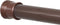 Zenna Home Adjustable Tension Shower Rod, 44" to 72", Bronze...