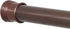 Zenna Home Adjustable Tension Shower Rod, 44" to 72", Bronze...
