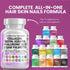 Collagen Pills 1000mg Biotin 10000mcg Keratin Saw Palmetto 2500mg Hyaluronic Acid - Hair Skin and Nails Vitamins and DHT Blocker with Vitamin E Fo...